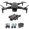 DRONE QUADRICOTTERO RADICOMANDATO GPS CAMERA 4K HD VIDEO FOTO USB LED VALIGIA