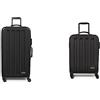 EASTPAK Tranzshell L Valigia, 77 Cm, Nero & Tranzshell S Valigia, Taglia Unica, Nero