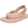 Fitflop Kids Iqushion Sandal with Backstrap Solid, Infradito Unisex-Bambini, Rose Gold, 25 EU