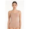 Tezenis Canotta Elasticizzata In Cotone Con Scollo Tondo Donna Naturale