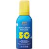 EVY Technology EVY Babies e Kids Protezione Solare Mousse SPF 50 - senza profumo - protezione solare resistente al sudore e all'acqua per bambini dai 6 mesi in su