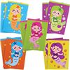Baker Ross FX790 Blocchetti memo della sirena magica - Confezione da 10, regali per le feste dei bambini