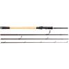 Abu Garcia Tormentor Travel & Overseas - Canna da pesca da pesca predator, sottile, vuota, manico in sughero di alta qualità