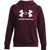 UNDER ARMOUR FELPA CON CAPPUCCIO RIVAL BIG LOGO FLEECE DONNA