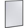 SENSEA Specchio con cornice rettangolare nero 80 x 60 cm