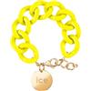ICE-WATCH - Jewellery - Chain Bracelet - Flashy Yellow - Gold - Bracciale in Maglia Gialla XL da Donna con Medaglia d'Oro (020924)
