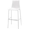 Scab Design Scab Sgabello Zebra art. 2565 con struttura in metallo e scocca in tecnopolimero da h. 80 cm - CON VOUCHER 15% NEL CARRELLO