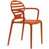 Scab Design Scab Sedia Cokka art. 2280 con struttura in tecnopolimero e scocca in tecnopolimero - Con braccioli - CON VOUCHER 15% NEL CARRELLO