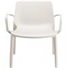 Scab Design Scab Sedia Ginevra Lounge art. 2351 con struttura in tecnopolimero e scocca in tecnopolimero - Con braccioli