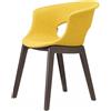 Scab Design Scab Sedia Natural Miss B Pop art. 2802 con struttura in legno e scocca in tessuto - CON VOUCHER 15% NEL CARRELLO