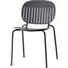 Scab Design Scab Sedia Si-Si Barcode art. 2508 con struttura in metallo e scocca in metallo - CON VOUCHER 15% NEL CARRELLO
