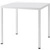 Scab Design Scab Tavolo fisso Summer art. 2733 con struttura in acciaio e piano in acciaio da 70x70 cm - CON VOUCHER 15% NEL CARRELLO