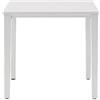Scab Design Scab Tavolo fisso Timo art. 2131 con struttura in tecnopolimero e piano in tecnopolimero da 70x70 cm - CON VOUCHER 15% NEL CARRELLO