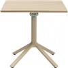 Scab Design Scab Tavolo pieghevole Eco Affiancabile art. 2462 con struttura in tecnopolimero e piano liscio in tecnopolimero da 70x70 cm - CON VOUCHER 15% NEL CARRELLO