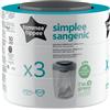 Ricarica Mangiapannolini, 9 Rotolo Sacchetti Mangiapannolini, Ricarica  Sacchetti Cestini per Pannolini Compatibile con Tommee Tippee TEC, Simplee  Sangenic, Twist & Click : : Prima infanzia