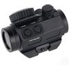 FOCUHUNTER Ottica Portata Red DOT 1 X 25 Punto Rosso/Verde Mirino, Impermeabile e Antiurto 3MOA Tattico 20mm Picatinny Orbital