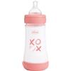 Chicco Biberon Chicco Bib P5 in silicone medio, 240ml Girl