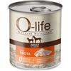 O-life Adult Grain Free Patè monoproteico 400 gr - Trota - Umido Monoproteico Cane - 1° ORDINE? scegli lo sconto BZR5 / BZR20 + 200 punti fedeltà