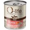 O-life Adult Grain Free Patè monoproteico 400 gr - Salmone e riso - Umido Monoproteico Cane - 1° ORDINE? scegli lo sconto BZR5 / BZR20 + 200 punti fedeltà
