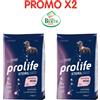 Zoodiaco Crocchette per cani Prolife Sterilised Sensitive maiale e riso Mini Adult 7 Kg PROMOX2 [Prezzo a confezione]