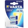 Varta CR123A Photo al litio 3V (2x)