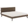 Karup Letto in legno - Retreat Marrone Carruba Karup Design (Misura esterna 146x226 - Misura interna 140x200)