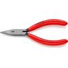 KNIPEX Pinza prensile per meccanica fine in confezione Self-service rivestiti in resina sintetica 125 mm, 37 31 125 SB