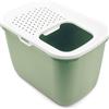 savic Toilette per gatti Savic Hop In - verde chiaro / bianco