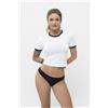 ITALIAN WORLD Srl Reslip Bikini Flusso Abbondante Nero Tg.XL Italian World