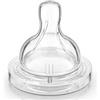 PHILIPS SpA Avent 2 Tettarelle Naturali Flusso Regolabile