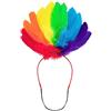 Boland 44636 - Tiara arcobaleno Pride, Progress, LGBTQ, copricapo, accessorio per costumi per CSD, carnevale e feste a tema