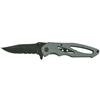 Ausonia 26387 Coltello tasca manico alluminio, lama acciaio 19,5 CM