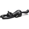 Balvi Apribottiglie Curious Cat Colore Nero apribottiglie a Forma di Gatto Originale e Bello Facile d