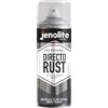 JENOLITE Directorust vernice spray lucida metallizzata | GRIGIO CANNA DI FUCILE | Vernice multisuperficie | Primer, fondo e finitura all-in-one | 400 ml