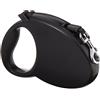 Amazon Basics Guinzaglio retrattile per cani, lunghezza estensibile 7,5 m, taglia L (fino a 50 kg), nero