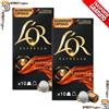 L'OR 200 Cialde Capsule alluminio Caffe L'OR Compatibile Nespresso Miscela Colombia *