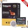 Caffè Toraldo 450 Cialde Caffè Toraldo Filtrocarta ESE 44 mm Miscela Decaffeinato Dek gratis