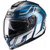 HJC Helmets CASCO C70 LANTIC MC2SF S (55/56), Blu/Argento