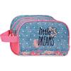 Enso Little Dreams Rosa Borsa da toilette adattabile 26x16x11 cm in poliestere...