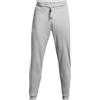 Under Armour Jogger Sportstyle Tricot, Pantaloni della Tuta Uomo, MOD Grigio / / Bianco, M/L