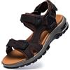 visionreast Sandali Bambini Sportivi Cuscino d'Aria Scarpe Spiaggia Antiscivolo Sandali Estivi da Trekking Escursionismo per Ragazzi Marrone 36