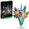 Lego Creator Expert - Bouquet fiori selvatici - Lego 10313 Icons con Papaveri e