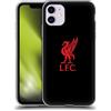 Head Case Designs Licenza Ufficiale Liverpool Football Club Logo Rosso E Nero Liver Bird Custodia Cover in Morbido Gel Compatibile con Apple iPhone 11