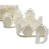 Furlanis - Nastro Decorativo Ariel Portaconfetti, Bomboniere E Confezioni, Tessuto Italiano - Avorio, 55 mm x 25 m