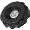 Jadeshay Tappo del radiatore del motociclo, 1.1bar 16PSI Tappo serbatoio acqua radiatore moto, Tappo di chiusura Guarnizione di pressione a prova di perdite (Nero)