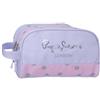 Pepe jeans Becca Beauty case a due scomparti adattabile viola 26 x 16 x 12 cm Poliestere, Viola, Taglia unica, Beauty case a due scomparti adattabile