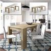 MarinelliGroup Tavolo allungabile fino a 237 cm salvaspazio moderno consolle soggiorno cucina
