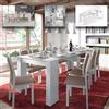MarinelliGroup Tavolo allungabile fino a 237 cm salvaspazio moderno consolle soggiorno cucina