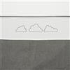 Meyco 413020 - Nuvole, 75 x 100 cm, colore: grigio