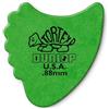Dunlop Plettri Tortex Fin, 0.88 mm, Pacco da 72 Pezzi